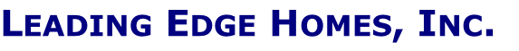 Leading Edge Homes, Inc.
