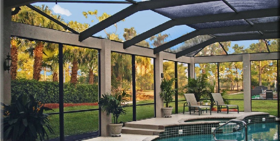 Hurricane Resistant Screen Enclosures - Leading Edge Homes, Inc. - Home Remodeler