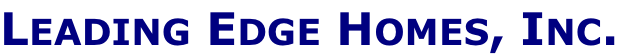 Leading Edge Homes, Inc.
